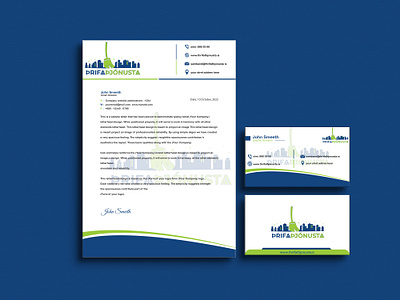 Letterhead design branding design graphic design illustration letterhead design letterhed