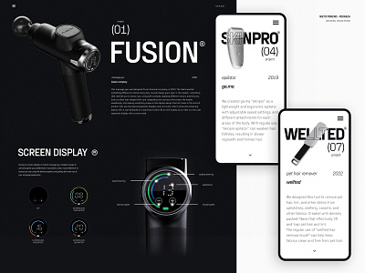 NMP Industrial Design Studio branding figma industrial design product style ui ux website