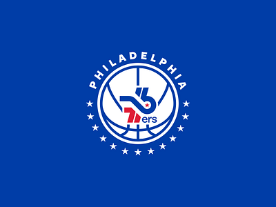 Philadelphia 76ers 76ers basketball branding logo nba phila philadelphia