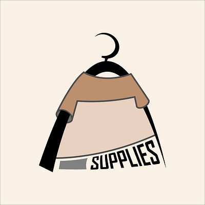 SUPPLIES Store design graphic design illustration logo