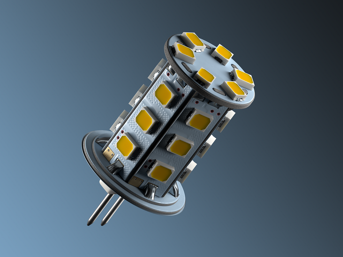 G4 LED landscape light bulb by Konstantin Datz on Dribbble