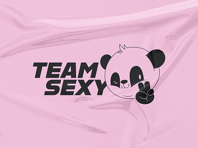 Dota 2 Team Sexy Logo 2d branding cute design dota dota 2 gaming illustration logo panda
