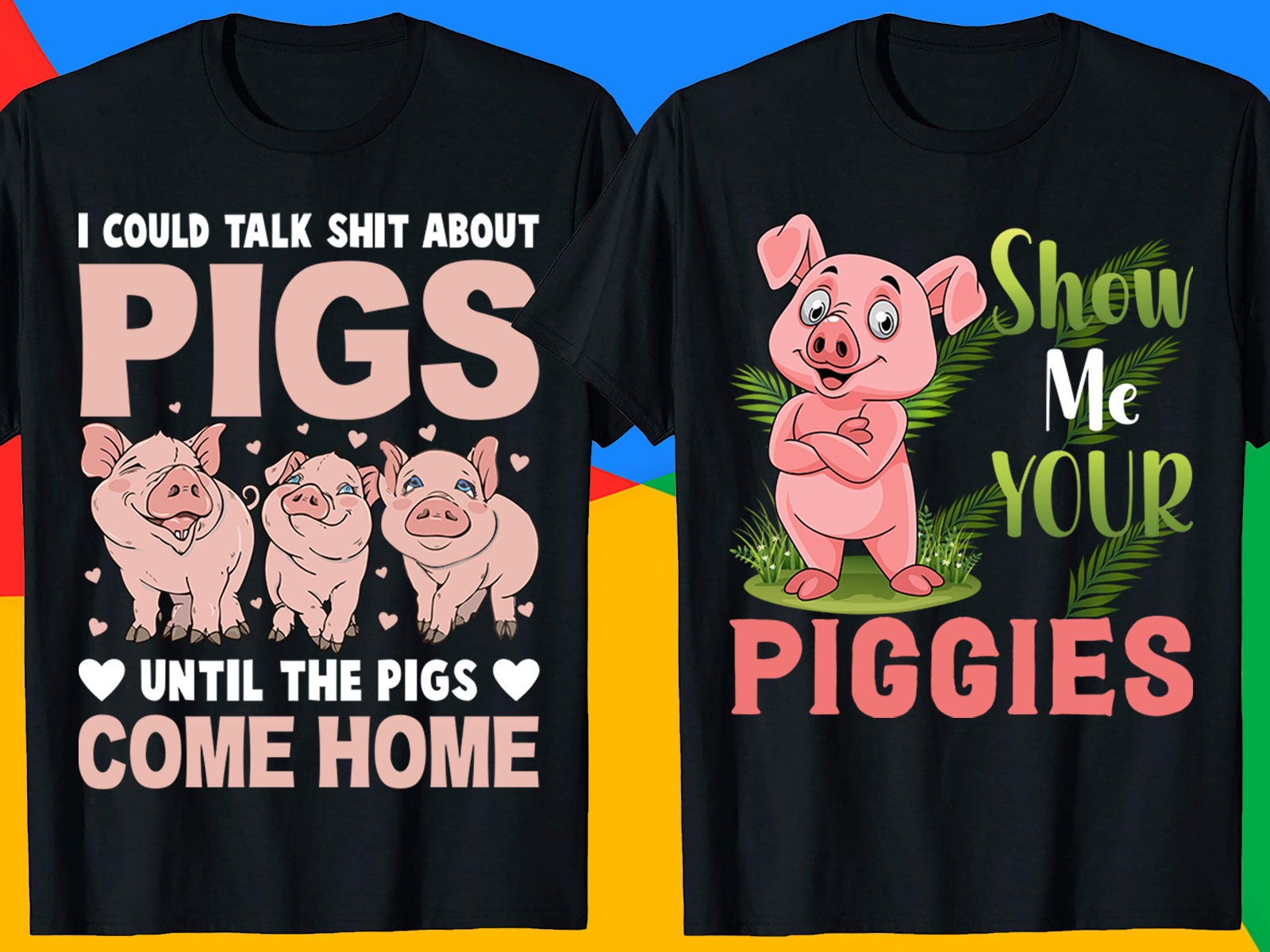 pig-t-shirt-design-bundle-by-sk-ayesha-on-dribbble