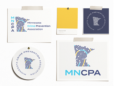 MNCPA Logo Design and Brand Strategy brand strategy branding crime design friendly inviting logo design minnesota police