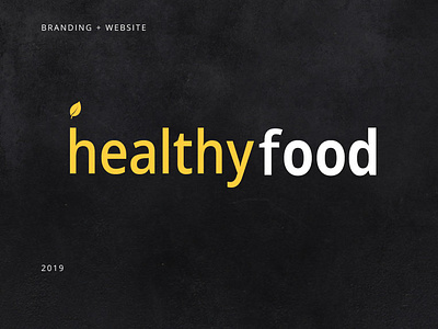 Healthy food | Branding design logo брендинг вебсайт лендинг