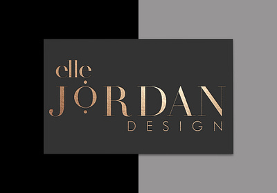 ELLE JORDAN DESIGN BRANDING branding business card design graphic design illustration logo typography ui ux vector