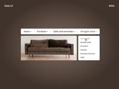 Breadcrumbs — Daily UI #056 breadcrumbs challenge daily daily ui daily ui 056 dailyui dailyui 056 dailyui056 ui ux web