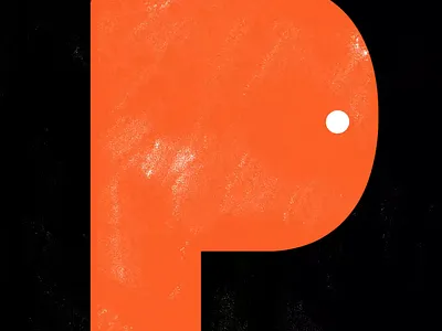 Letter P for #36daysoftype 2d 36daysoftype animation design frame frame by frame illustration letter p motion the doors