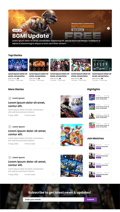 Esports Blog blog branding gaming news