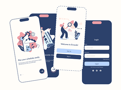 Mobile App Redesign app design ui ux