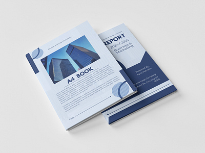 A4 Book Mockup 3d branding graphic design mockup a4 book magazine ui