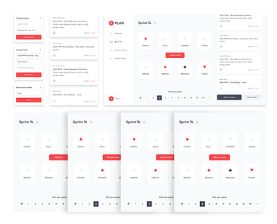 Scrum Planing Poker Concept design dribbble gambling planing poker rimeartov rimelovepie scrum