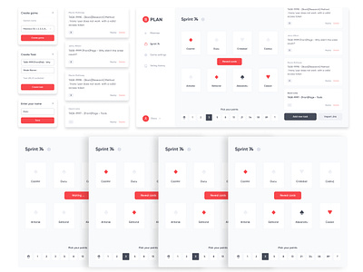 Scrum Planing Poker Concept design dribbble gambling planing poker rimeartov rimelovepie scrum