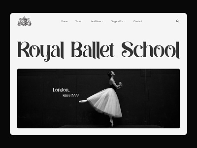 Ballet Studio website aesthetic app ballet ballet studio branding daily ui design graphic design inspiration product design ui ui ux web design website