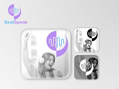 BeatSpeak App Icon for #DailyUI 005 app appicon dailyui icon ui