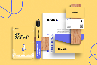 Activating and retaining your customer community with Threado brand guidelines branding community dashboard design figma graphic design logo style guide ui webflow website