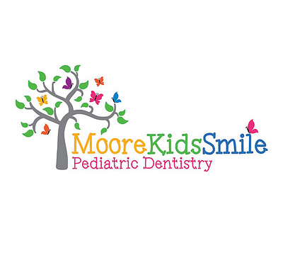 Moore Kids Smile Logo branding design graphic design logo