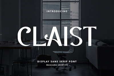 Claist Decorative Display Font animation branding design font fonts graphic design illustration logo nostalgic