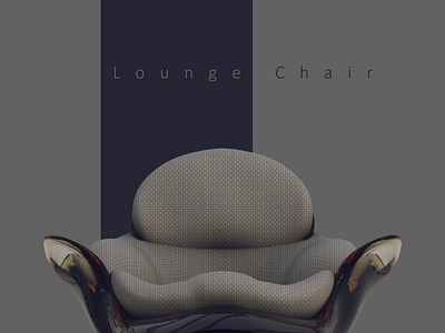 Lounge Chair Design 3d 3ddesign branding concept design fashion illustration logo ui vector