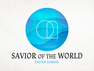 Easter Sunday church church ministry design easter graphic design logo savior sermon tomb