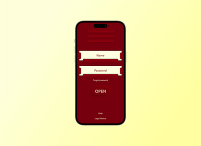 Locker login dailyui locker login ui