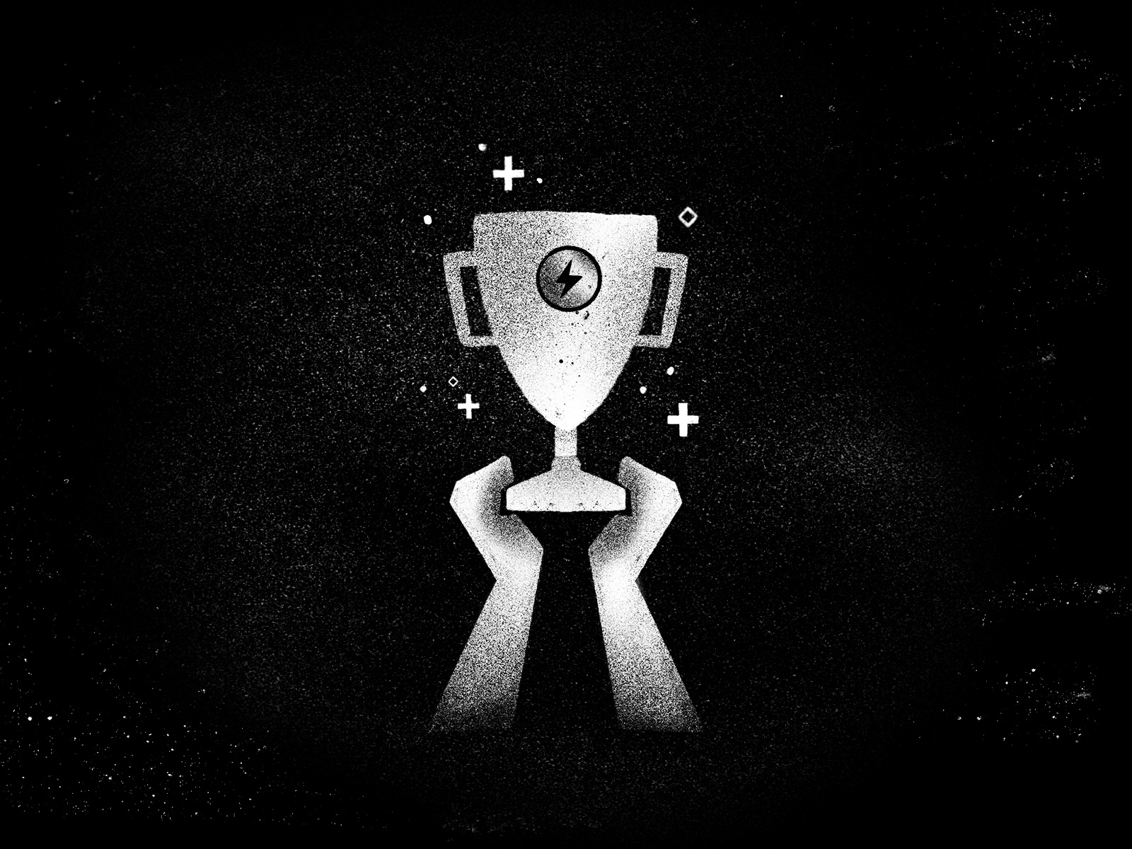 Champion 1 1st place award drawing first place hands illustration lift number 1 star stars texture triumph trophy victory win winner work