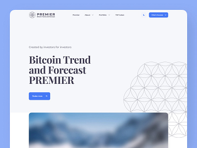 Crypto Landing Page UI Concept bitcoin blockchain coin crypto crypto design cryptocurrency design illustration interface logo token ui web