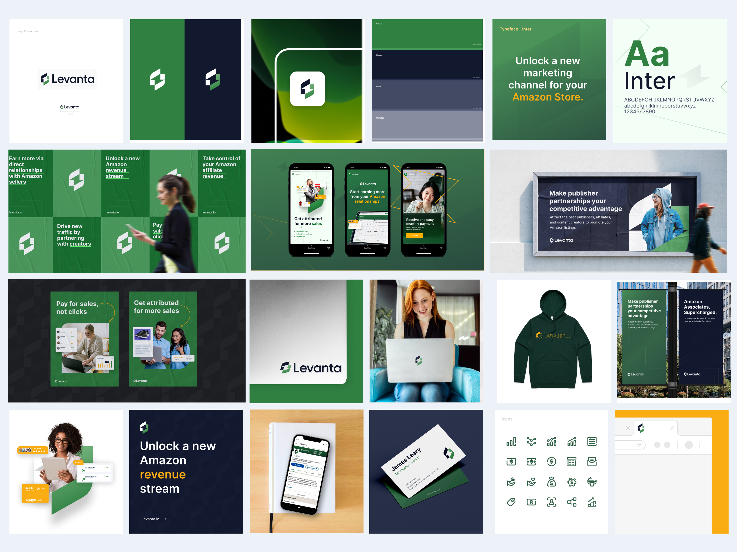 Example of Full Branding Package And Logo Design