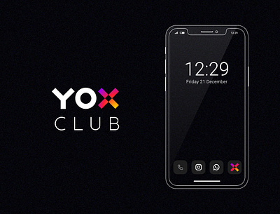 YOX club - NFT brand branding design graphic design illustration logo vector