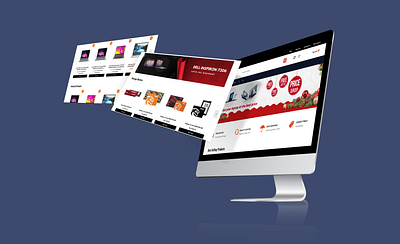 Ecommerce Website UI Design | InfoTechs Nepal branding graphic design ui