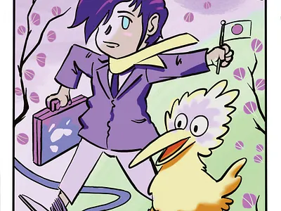 Big Bird In Japan branding design graphic design illustration logo vector