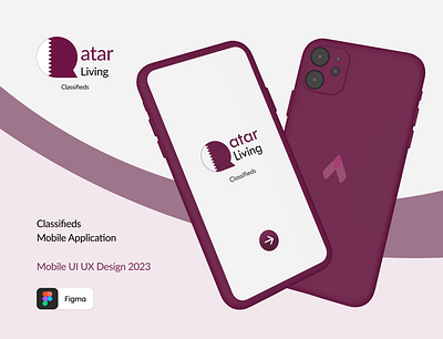 Qatar Living - Classified Ads Mobile Application app branding design graphic design illustration information architecture ios app design ios design logo ui ux