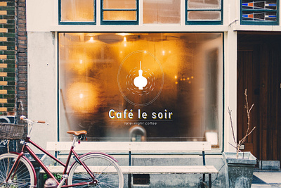 Cafe le soir - nomadic late night coffee & tea shop branding coffeeshop entrepreneurship identity packaging teashop typography