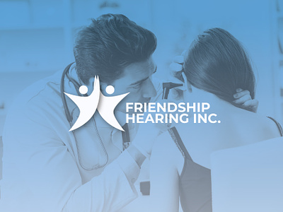 Friendship Hearing Inc. branding graphic design logo stationary website design