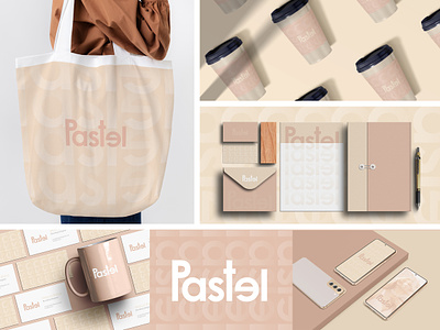 Pastel Branding Design. branding design gfxmint graphic lifestyle logo masudhridoy minimal pastel print product soft template ui