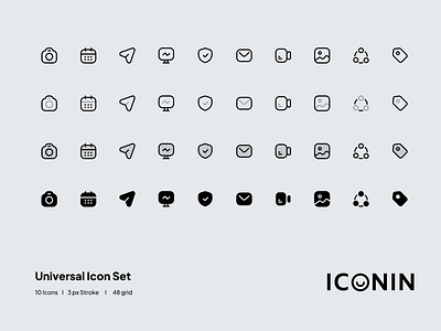 Iconin : Universal Icon Set app icon logo app icons flat icons icon icon illustration icon pack iconin iconography icons icons set iconset illustration interface icon line icons product icon store stroke icons ui icons vector icons web icons