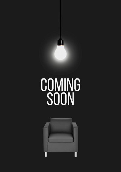 Poster Design- Comming Soon branding canva design graphic design illustration logo