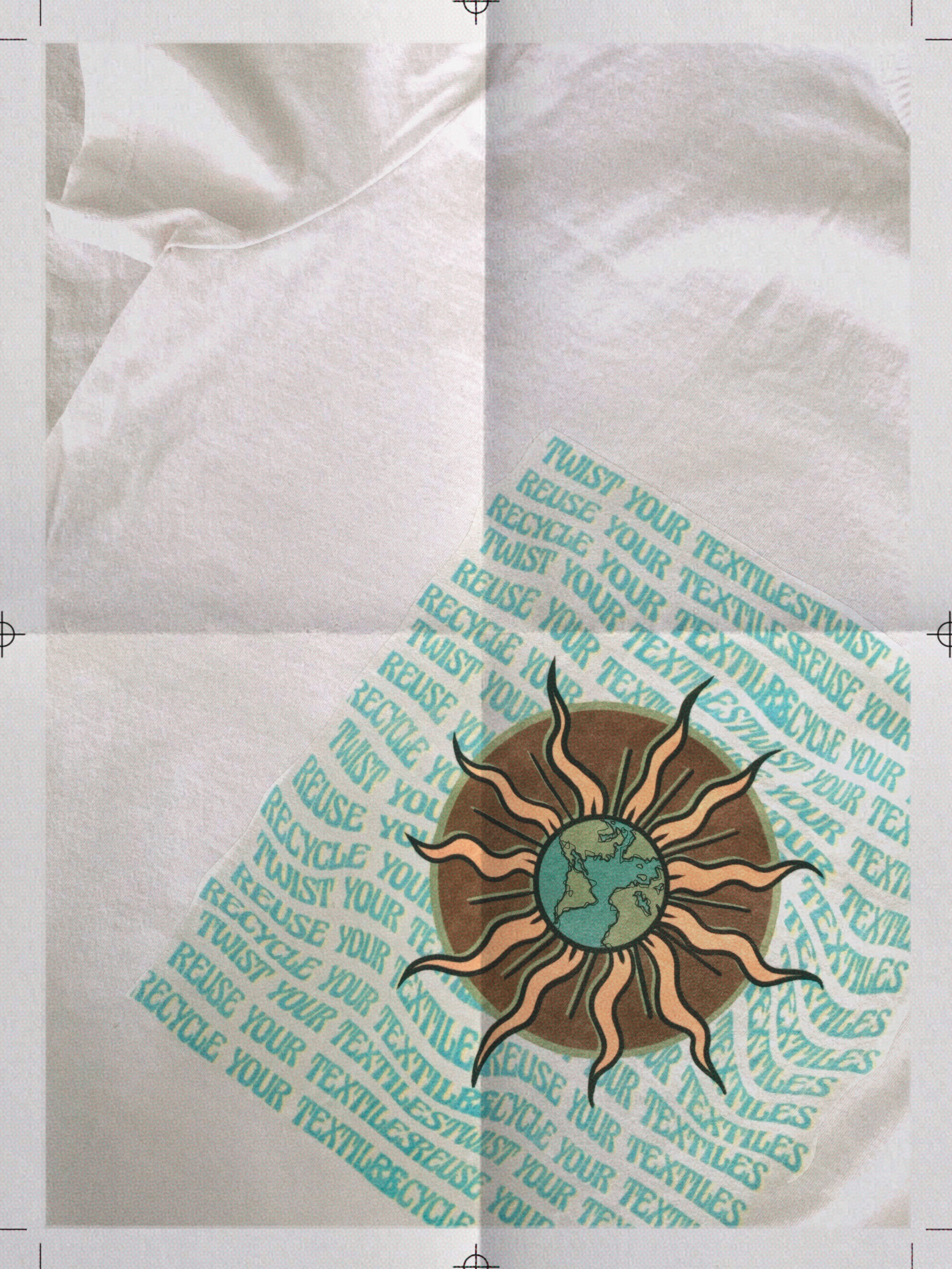 T-Shirt Design + Print, Recycle branding graphic design icon illustration logo