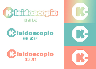 K-leidoscopio Brand animation branding design graphic design logo vector