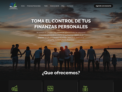 Website Design for Financial Advisor design ui