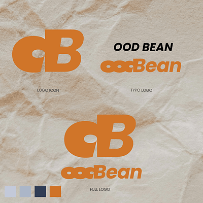 Logo Branding for Apparel Brand ODDBean apparel branding design graphic design illustration logo typography vector