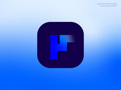 F LETTER APP ICON (TECH , GRADIENT LOGO) app design app icon branding branding identity cool logo f letter icon f letter logo flat logo freedom gradient logo gardient logo logo logo design mobile app tech logo web logo