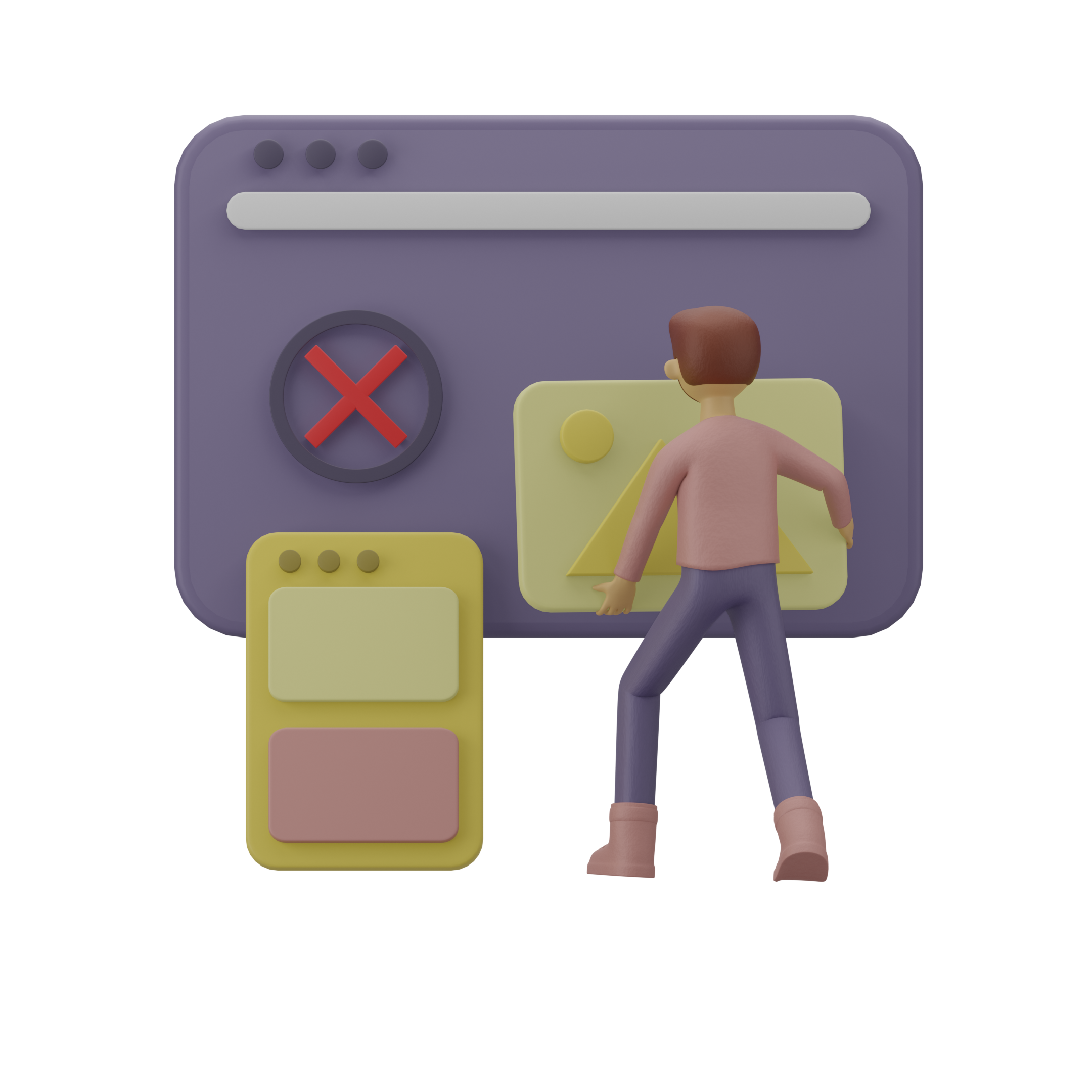 Old Project #2 3d 3d art 3d modeling 3dcharacter animation blender3dart branding design graphic design illustration logo motion graphics ui