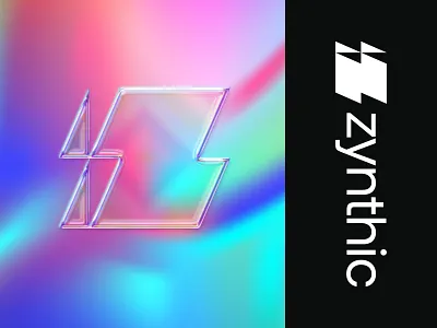 Zynthic Logo Icon; the AI research company and software 3d ai research brand identity branding creative logo icon lettermark lightning logo design logo mark premade logo saas software logo startup symbol tech logo technology typography visual identity web3