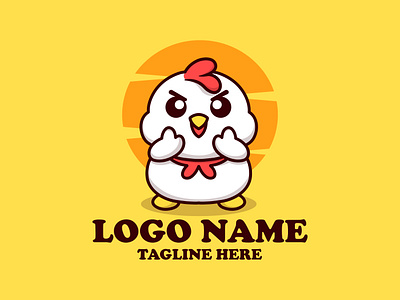 Chicks cartoon chick chicks design graphic illustration logo vector