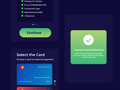 Designing a Credit Card checkout UI Screen 3d animation branding design graphic design icon illustration logo minimal motion graphics typography ui vector