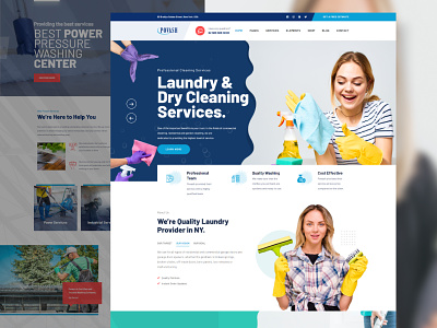 Povash - Power Wash Web Design business clean cleaner cleaning cleaning service concept concrete cleaning design dry cleaning figma logo minimal modern portfolio power wash typography ui ux web website