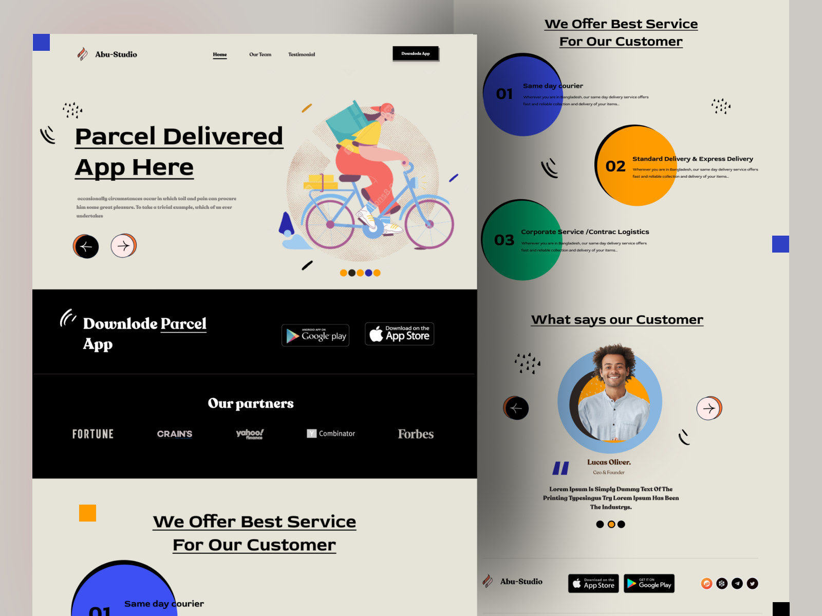 Example of Website Design