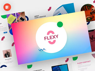 Flexy - Creative Powerpoint Template abstract annual business clean corporate download google slides keynote pitch pitch deck powerpoint powerpoint template pptx presentation presentation template professional slides template ui web