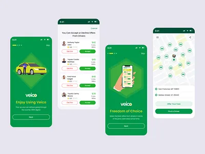 Ride Sharing Mobile App - Passenger App app app design car rent service ios app design mobile mobile app mobile app design mobile apps mobile design mobile ui rental rental app ride ride sharing ridesharing riding app splash screen taxi booking taxi booking app ui design
